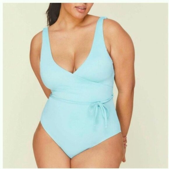 Andie Other - Andie Light Blue Women's One Piece Swimsuit